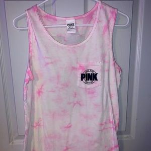 VS PINK TANKTOP TIE DYE